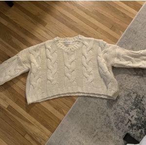 Carly Jean Los Angeles Reagan Sweater in Oat